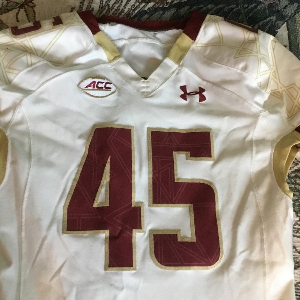 Boston College game-worn jersey